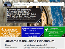 Tablet Screenshot of islandastronomy.co.uk